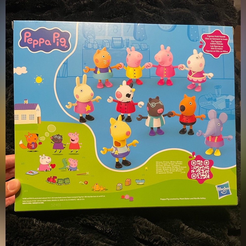 Hasbro Peppa Pig & Friends Play date 10 figurines NEW IN PACKAGE! - Picture 9 of 10